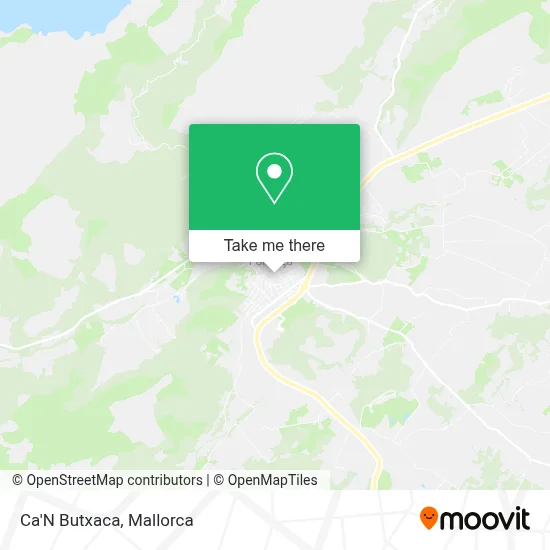 Ca'N Butxaca map