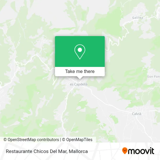 Restaurante Chicos Del Mar map