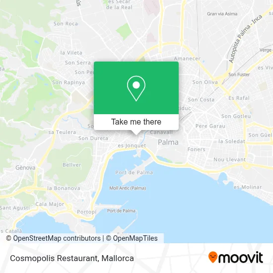 Cosmopolis Restaurant map