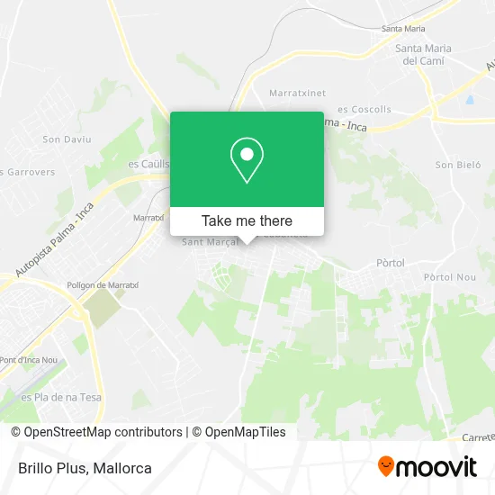 Brillo Plus map