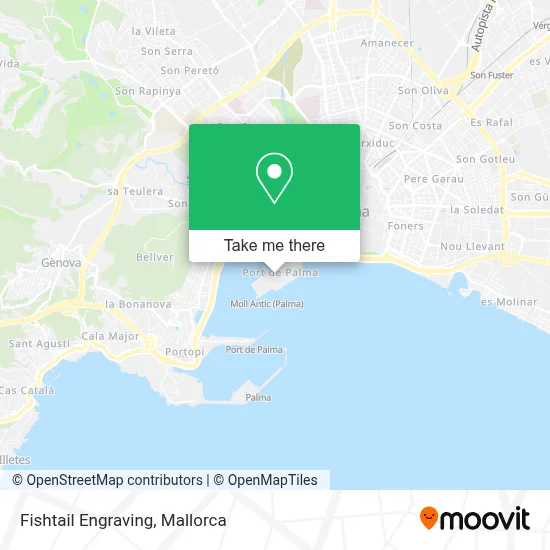 Fishtail Engraving map