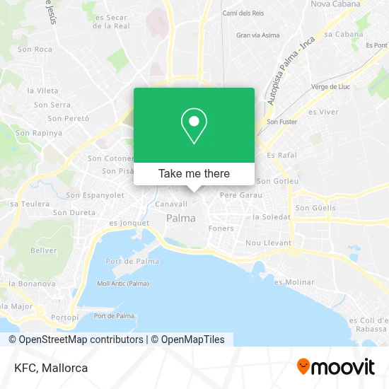 Kfc map