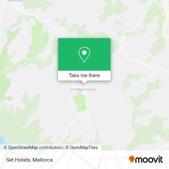 Set Hotels map