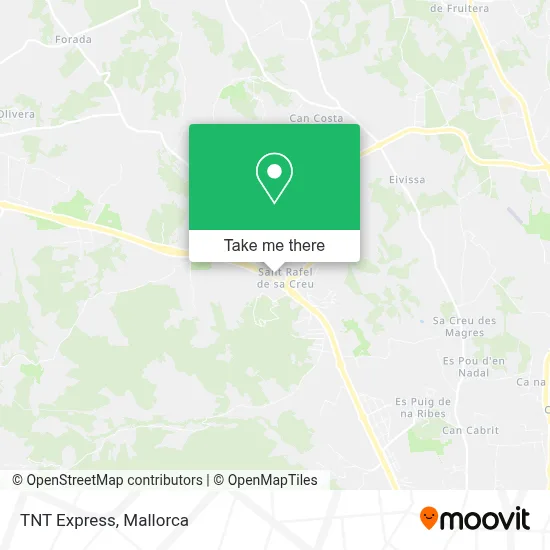 Tnt Express map