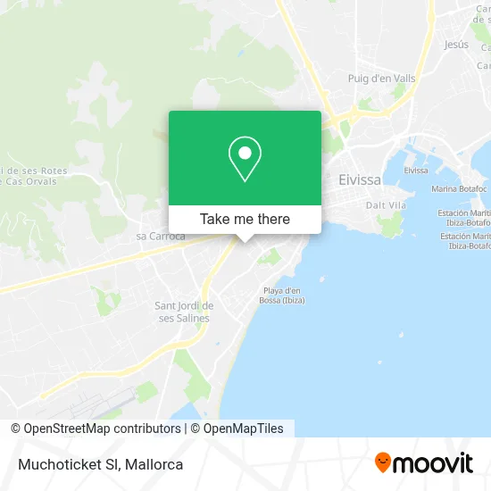Muchoticket Sl map