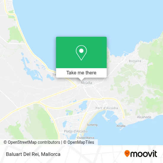 Baluart Del Rei map