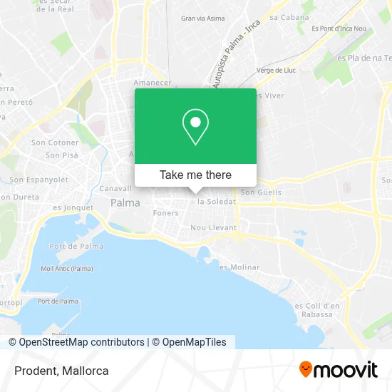 Prodent map