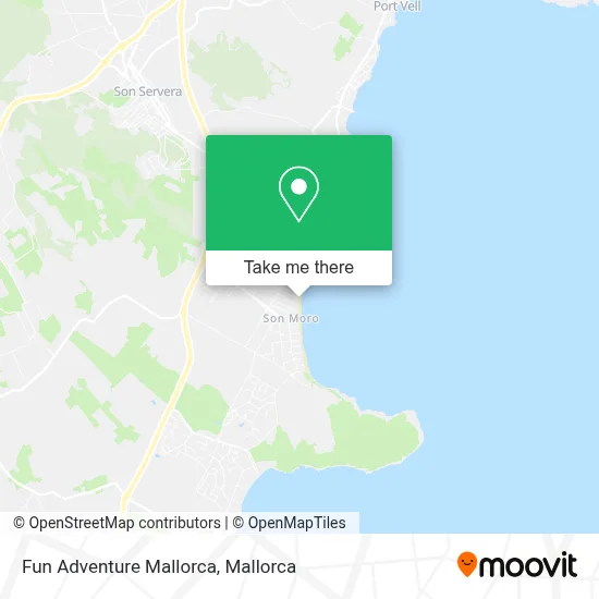 Fun Adventure Mallorca map