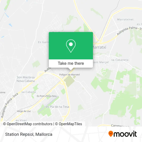 Station Repsol map