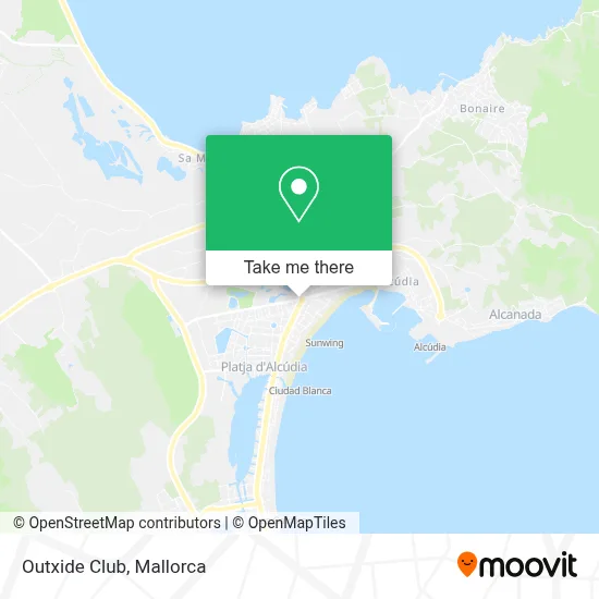 Outxide Club map