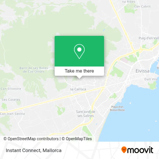 Instant Connect map