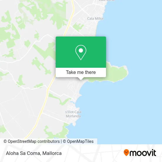 Aloha Sa Coma map