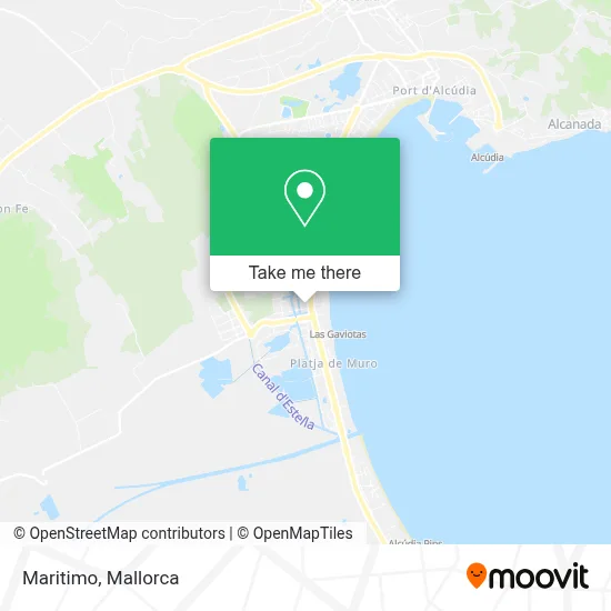Maritimo map