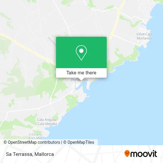 Sa Terrassa map