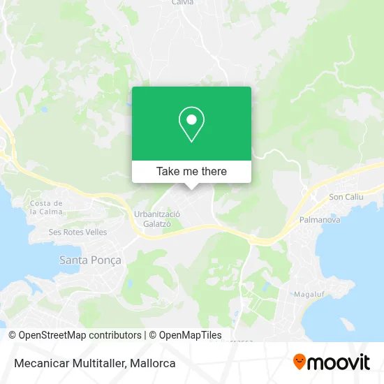 Mecanicar Multitaller map