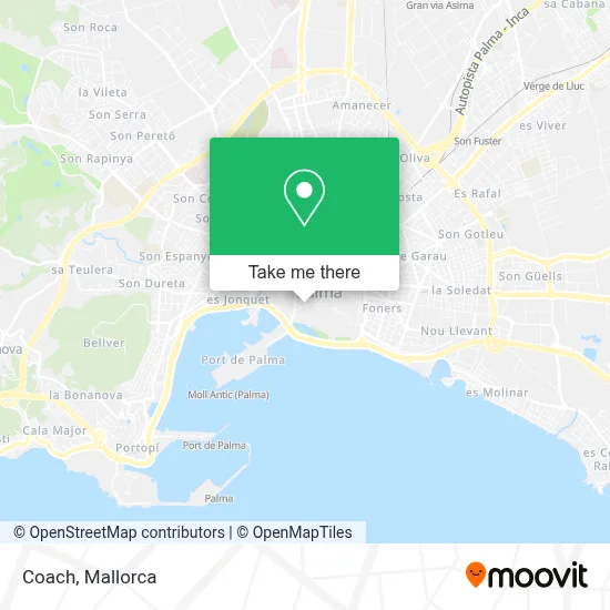 Coach map