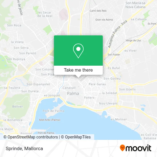 Sprinde map