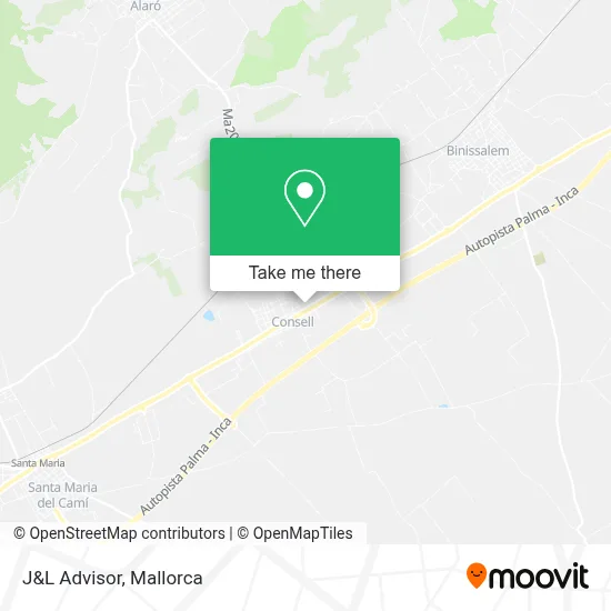 J&L Advisor map