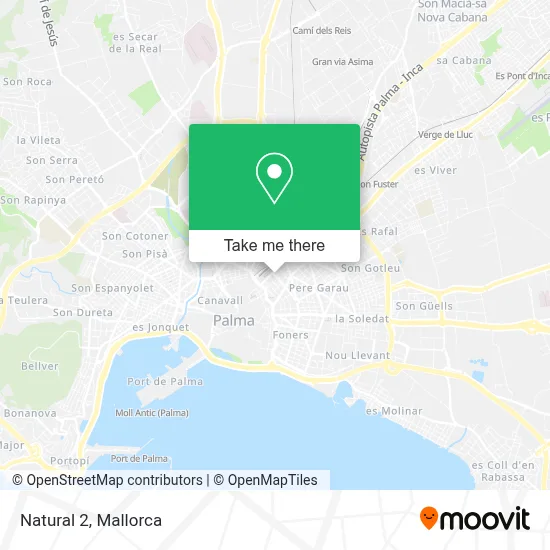 Natural 2 map