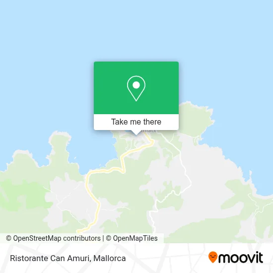 Ristorante Can Amuri map