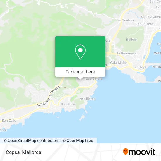 Cepsa map
