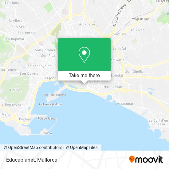 Educaplanet map