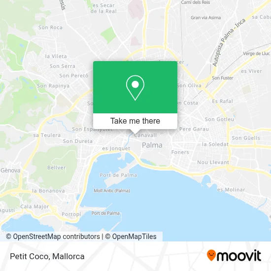 Petit Coco map