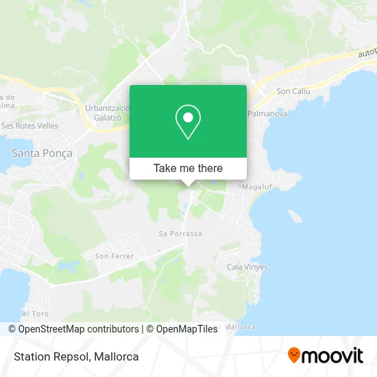 Station Repsol map