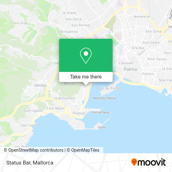 Status Bar map