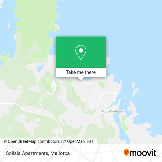 Solisla Apartments map