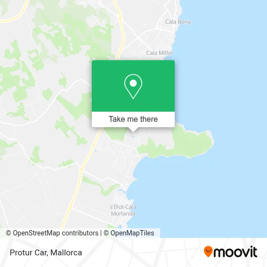 Protur Car map