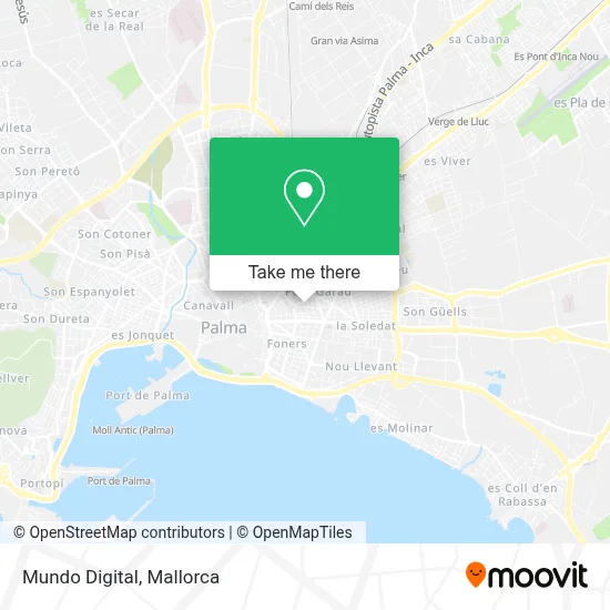 Mundo Digital map