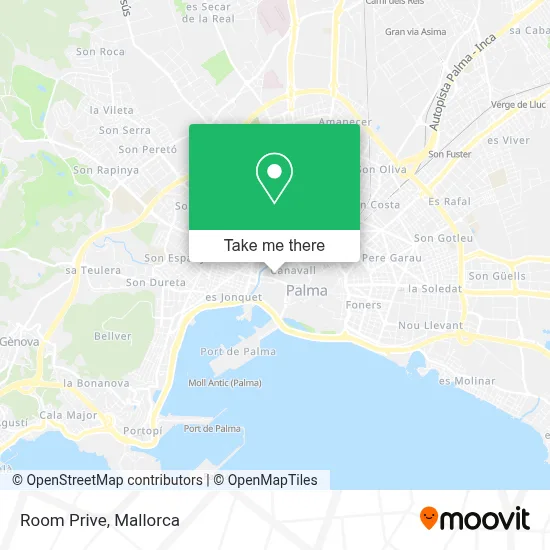 Room Prive map
