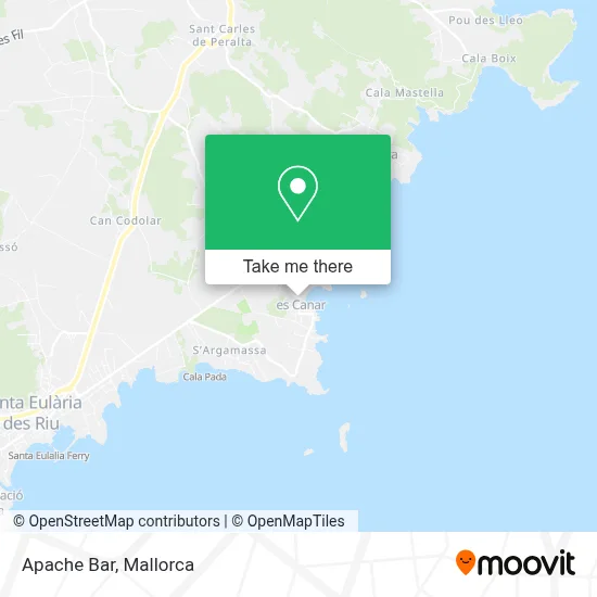 Apache Bar map