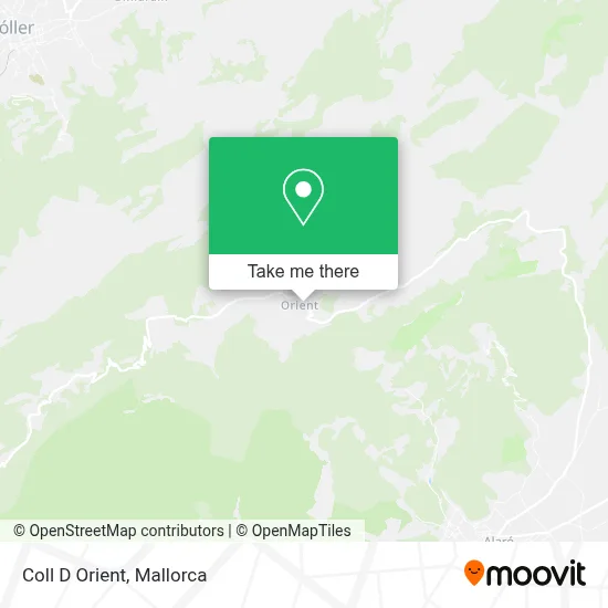 Coll  D Orient map