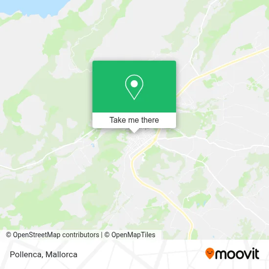 Pollenca map