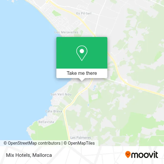Mix Hotels map