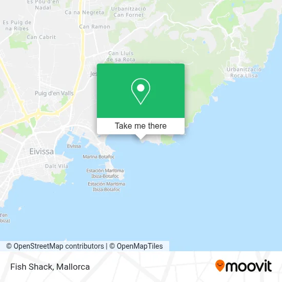 Fish Shack map