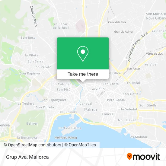 Grup Ava map