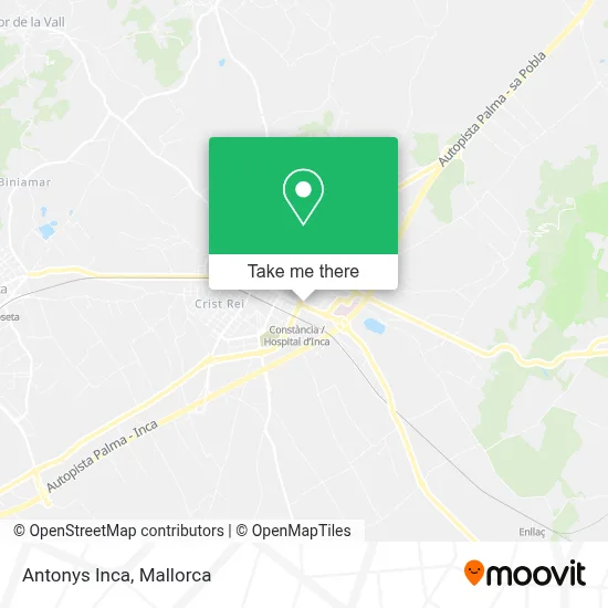 Antonys Inca map