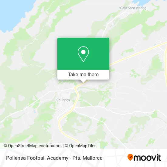 Pollensa Football Academy - Pfa map