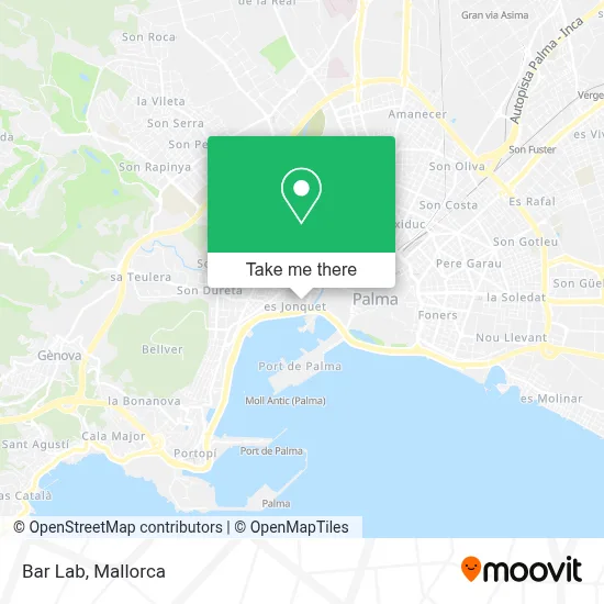 Bar Lab map