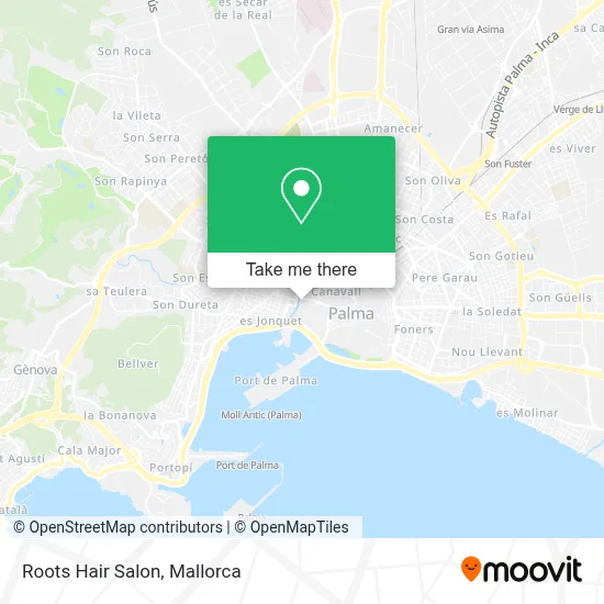 Roots Hair Salon map