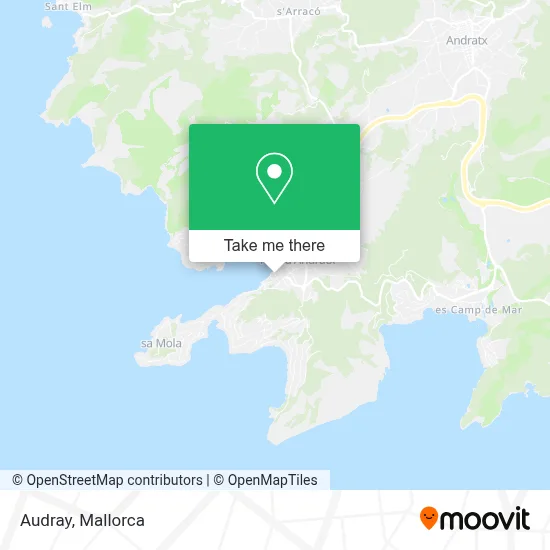 Audray map