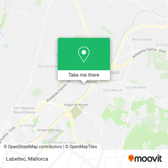 Labeltec map