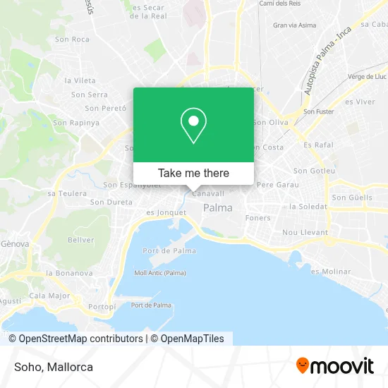 Soho map