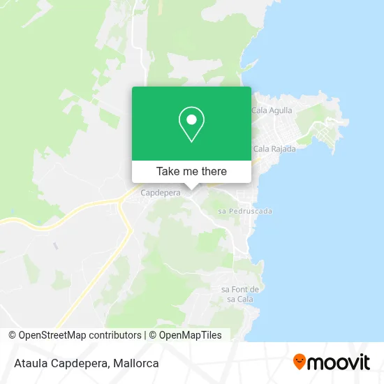 Ataula Capdepera map