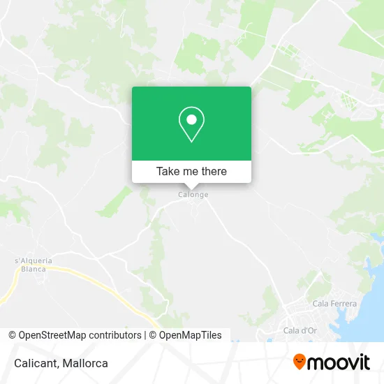 Calicant map