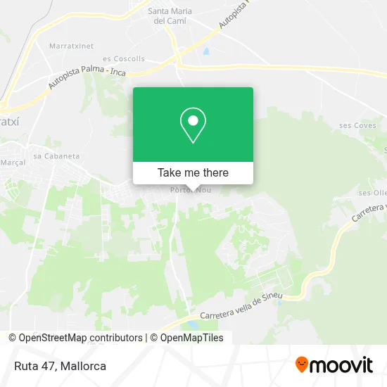 Ruta 47 map