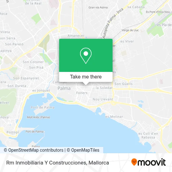 Rm Inmobiliaria Y Construcciones map